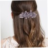 Outanaya Flower Rhinestone Hair Clip for Women Durable Spring Hair