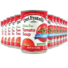 Dei Fratelli Tomato Soup (10.75 oz. cans; 12 pack) - Gluten Free - 5th Generation Recipe