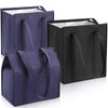 Teenyyou 3 Pcs Insulated Grocery Bags with Zippered Top &