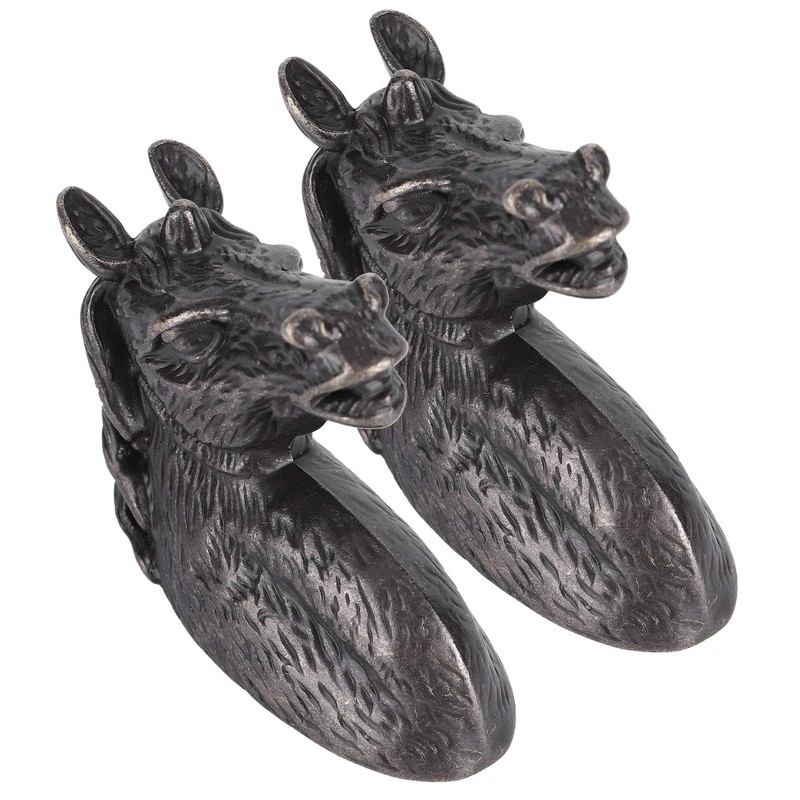 2 Sets Modern Stylish Cabinet Handles Zinc Alloy Waterproof Horse