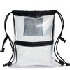 VAVAER Clear Drawstring Bag Gym Tote Bag for Stadium Yoga