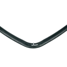 Premium Main Oven Door Rubber Seal Gasket with 4 Corner Fixing Clips - Heavy Duty Cooker Door Seal Fits Hotpoint, Indesit, Whirlpool Ovens - Replacement Spare Part