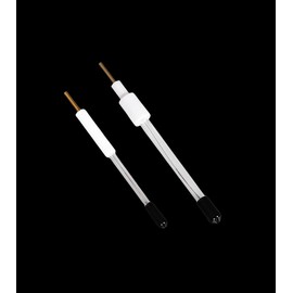 CAULYS Silver Chloride Silver Reference Electrode, Ag/Agcl Reference Electrode, 1 Pcs Silver Silver Chloride Electrode (Diameter 4mmX50mm Length)