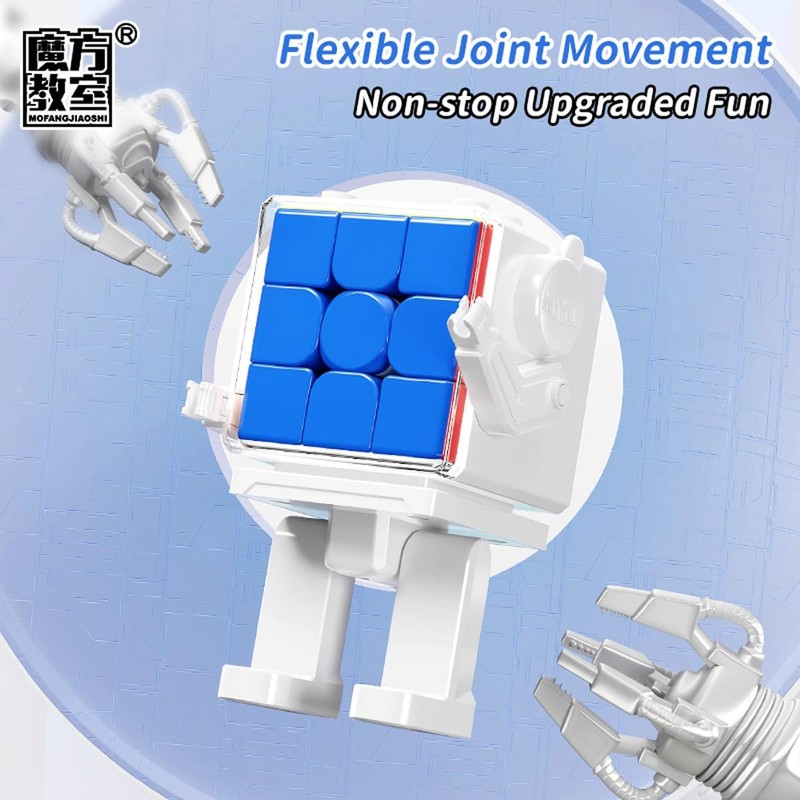 Oostifun MoYu MoFang JiaoShi Meilong 2x2 Stickerless Cube Classroom Smoothy