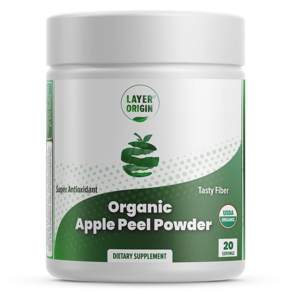 Layer Origin Organic Apple Peel Powder Boost Akkermansia and Bifidobacteria