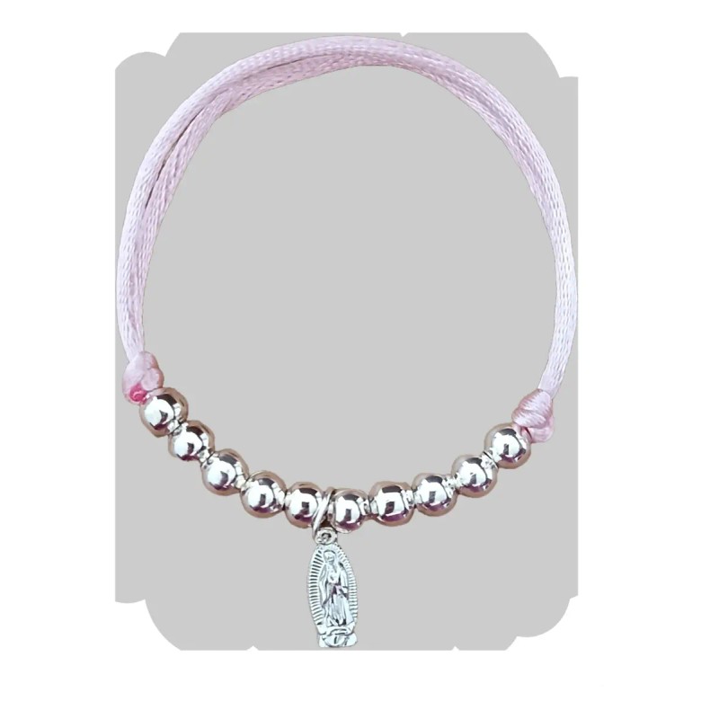 20 Pulseras Virgen Decenario Recuerdo Para Eventos Sociales