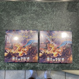 Creatures Inc Ruler of The Black Flame Booster Pack Pokémon Card Scarlet Violet Japanese | US