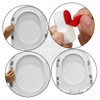 Gadpiparty 8pcs Toilet Seat Bumpers Replacement Kit Toilet Cushions for