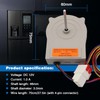 Replace EAU65058305 Refrigerator Evaporator Fan Motor Assembly Compatible with LG