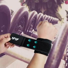 Good quality wrist protector carpal tunnel compression protector work aid wristband black