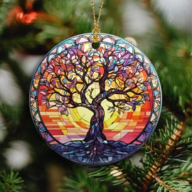 Tree of Life Christmas Ornaments 2024 Tree of Life Ornament Holidays Ornaments Christmas Tree Ornaments Hanging Accessories Navidad decoracion Christmas Xmas Gifts for Home Indoor Outdoor Decor
