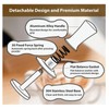 Coffee Tamper Adjustable Depth Spring Loaded Coffee Tamping Tool with