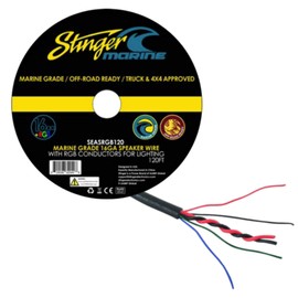 Stinger Electronics SEASRGB120 16g Speaker W/ Integrated Rgb