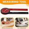 360° Mitre Saw Protractor Precision Angle Finder for Coving/Cornice/Woodwork/DIY for