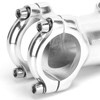 MEIJUN 31.8mm Bike Silver Stem Aluminum Alloy Bicycle Handlebar Stem