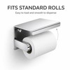 Stainless Steel Paper Towel Holder for Kitchen – Wall-Mounted Roll