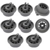 Aspares Lower Basket Wheel for Bosch, NEFF and Siemens Dishwasher