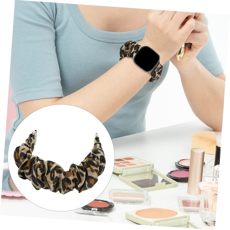 OSALADI 1pc Leopard Print Watch Band for Wrist Strap for