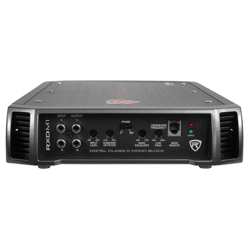 Rockville RXD-M1 2000w Peak/500w RMS Mono 1 Ohm Amplifier Car