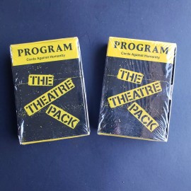 Cards Against Humanity Compatible Program The Theater Pack 30 2x Card Decks New