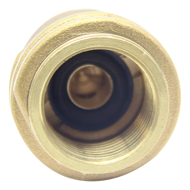 JIUDANI QCC1 Nut Propane Gas Fitting Adapter with 1/4 Inch