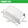 4'' Width Entry Wall Cover, Mini-Split Line Set Cover Accessories