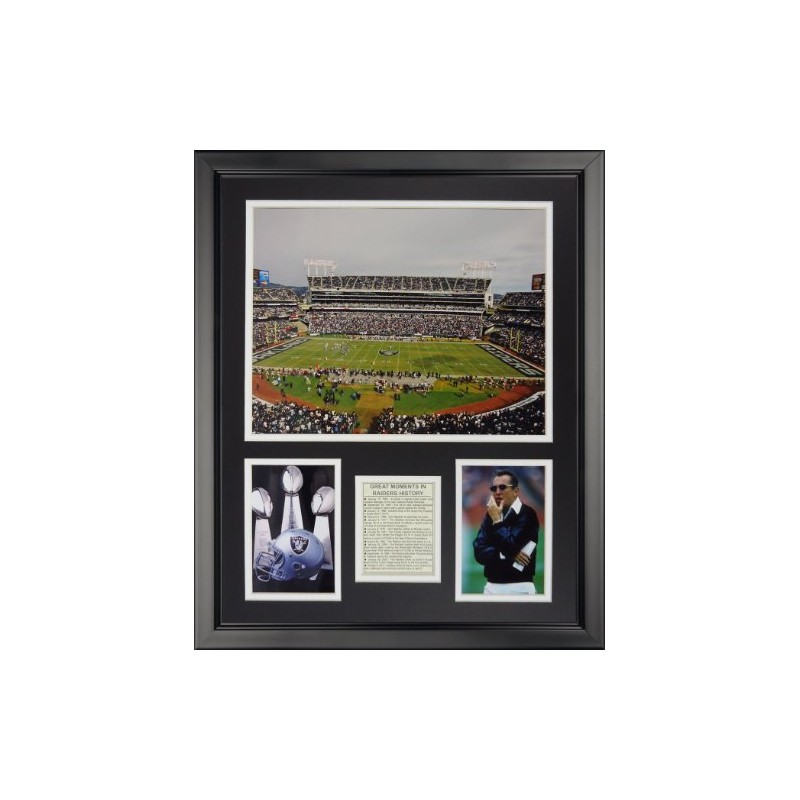 Legends Never Die Oakland Coliseum Framed Photo Collage, 16" x