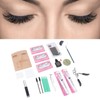 3 in 1 Eyelash Extension Kit Mannequin Head False Lashes
