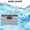 Fireproof and Waterproof Bag with Lock, Wallet with Lock, Odourproof