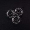 Alnicov Guitar Contral Knobs,Silver Electric Guitar Speed Knobs With Abalone
