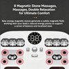 Electric Foot Massager – Up-Down Vibration & Heat Therapy White