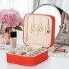 LETURE 3 Pieces Small Jewelry Box Organizer for Travel, Portable