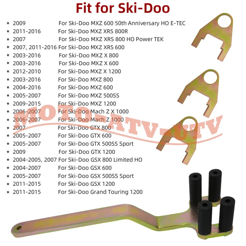 JINFANNIBI TRA Clutch Puller & Holding Tool w/ Clips Set