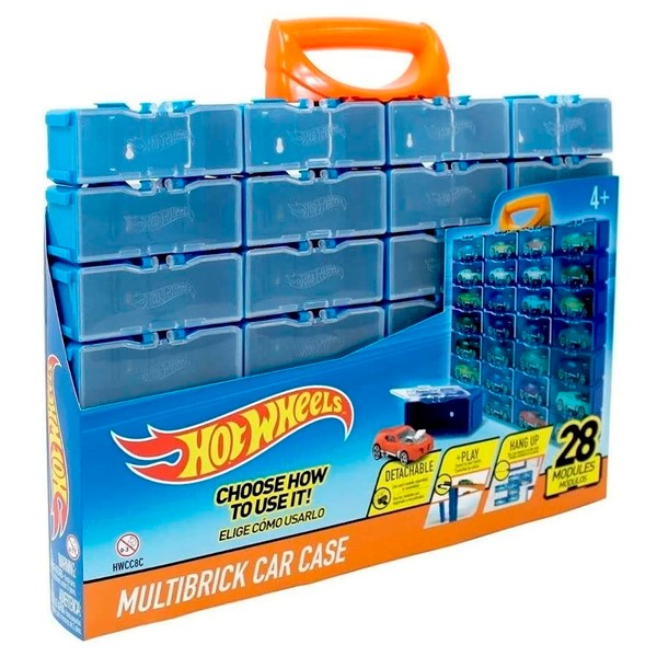 Hot Wheels Multibrick car case I Stores up to 28