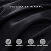 Candoury Satin Silk Pillowcase for Hair and Skin, Queen Size