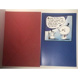 American greetings Just for you Share A Laugh Christmas greeting card Snowman