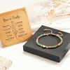 CINSKYING Natural Stone Bracelet with Heart Charm, Inspirational Gift (W3)