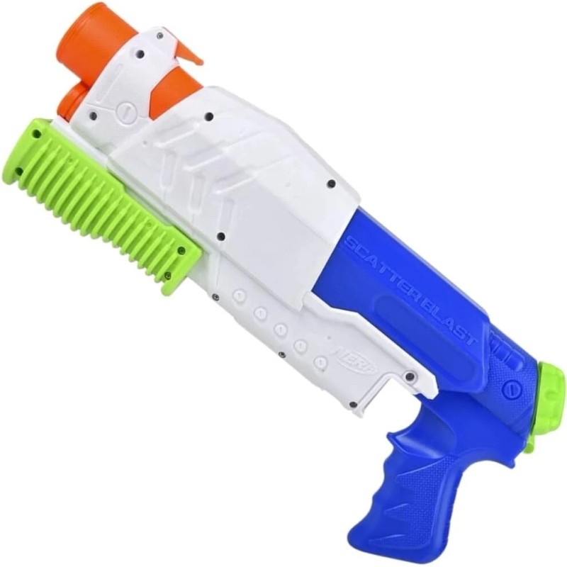 Hasbro Nerf Super Soaker Scatter Blast Water Blaster, 5 Streams