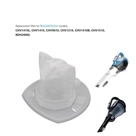 4-Pack Replacement Filters (VF110) Compatible with BLACK+DECKER Dustbuster Models: CHV1410L CHV9610 CHV1210 CHV1510 CHV1410 CHV1410B BDH2000L Series