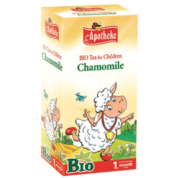 Apotheke Chamomile Tea for Children and Babies from 1 month, 20 grams, Pack of 1