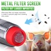 HHNIULI Automatic Pig Nipple Waterer Set with Brass Tank Connectors