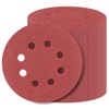 100 PCS 5 Inch Sanding Disc 80 Grit, 8 Hole