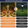 pearlstar Solar Lights Outdoor Garden Decorative Pathway Lights Waterproof Unique