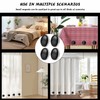 4 Pcs Shower Curtain Magnets, Waterproof Curtain Weights, Shower Curtains