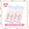 Poqirzan 2 PCS Bear Baby Shower Tablecloth Baby Shower Party