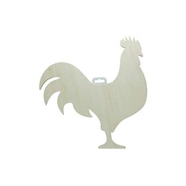 Multicraft Wood Wall Plaque Large Rooster