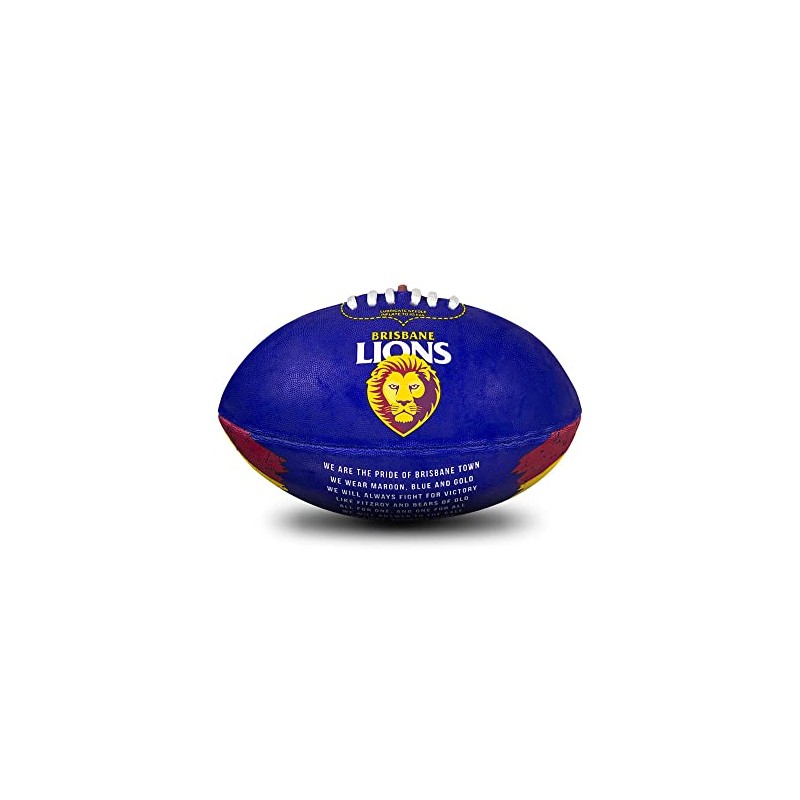 Sherrin AFL Brisbane Lions Song Football, Size 2