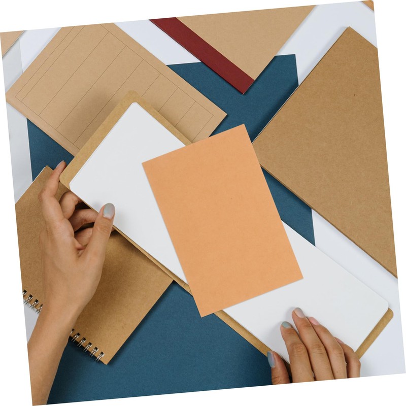 COHEALI 60pcs Double Sided Blank Postcards DIY Note Cards for