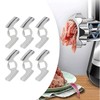 6PCS Meat Grinder Blade Stainless Steel Food Grinding Cutter Metal