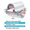 OTTFF 5 Set Greenhouse Cross Grid Connector Fit 1/2" (0.84"